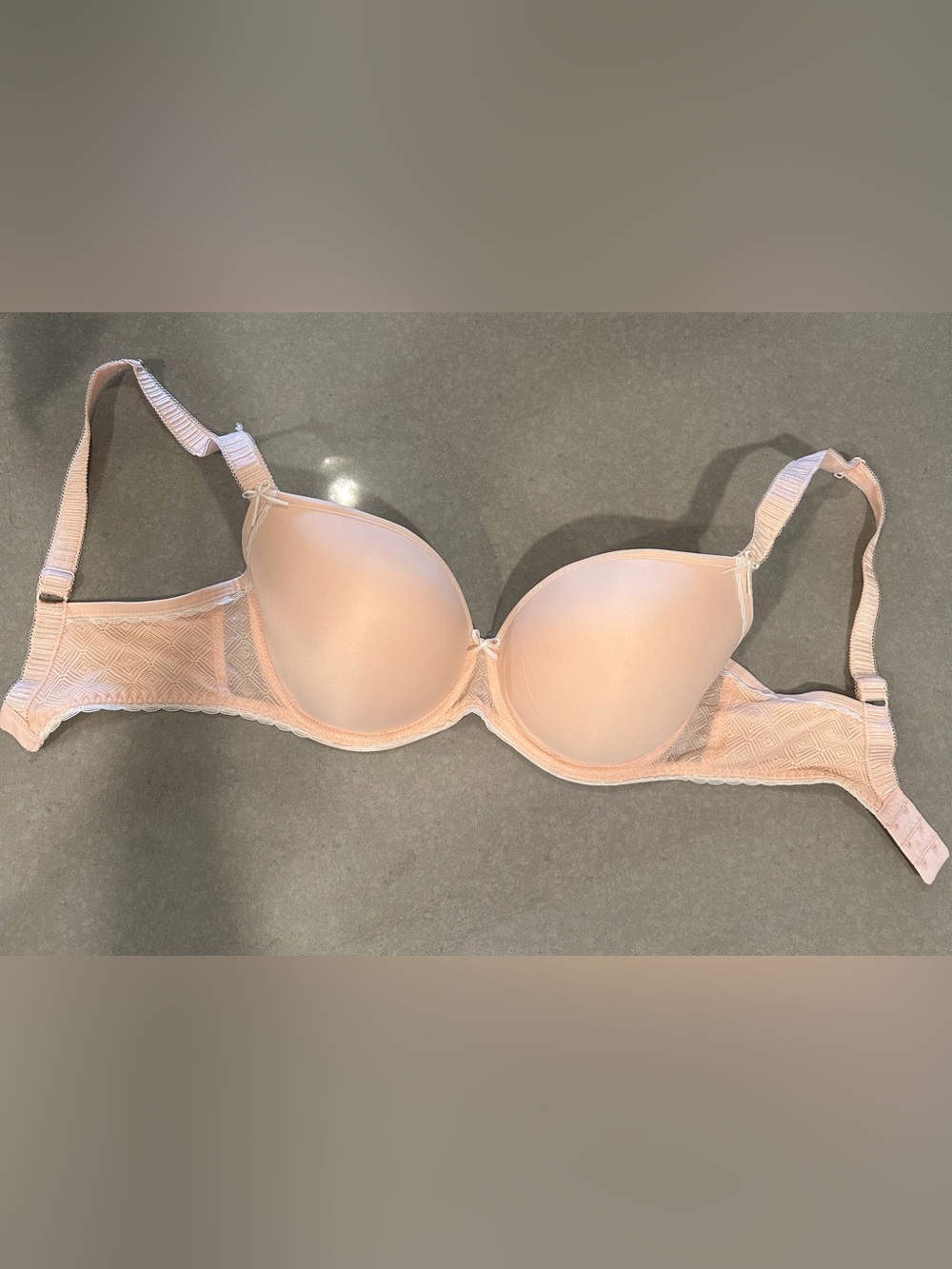 Freya Deco Vibe plunge bra 32FF UK / 32H US blush NWOT